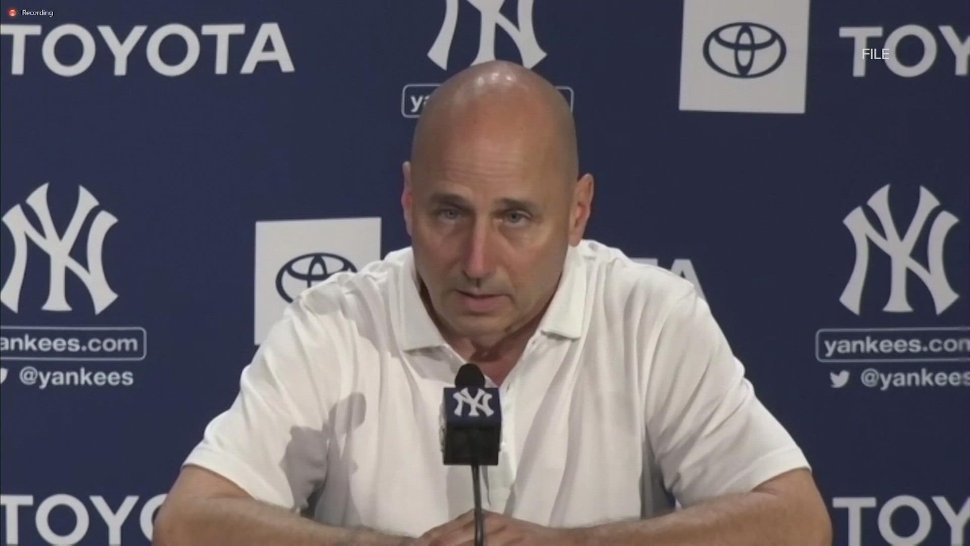 Cashman said the only thing that kept the New York Yankees from winning a World Series was the Astros' cheating scandal.