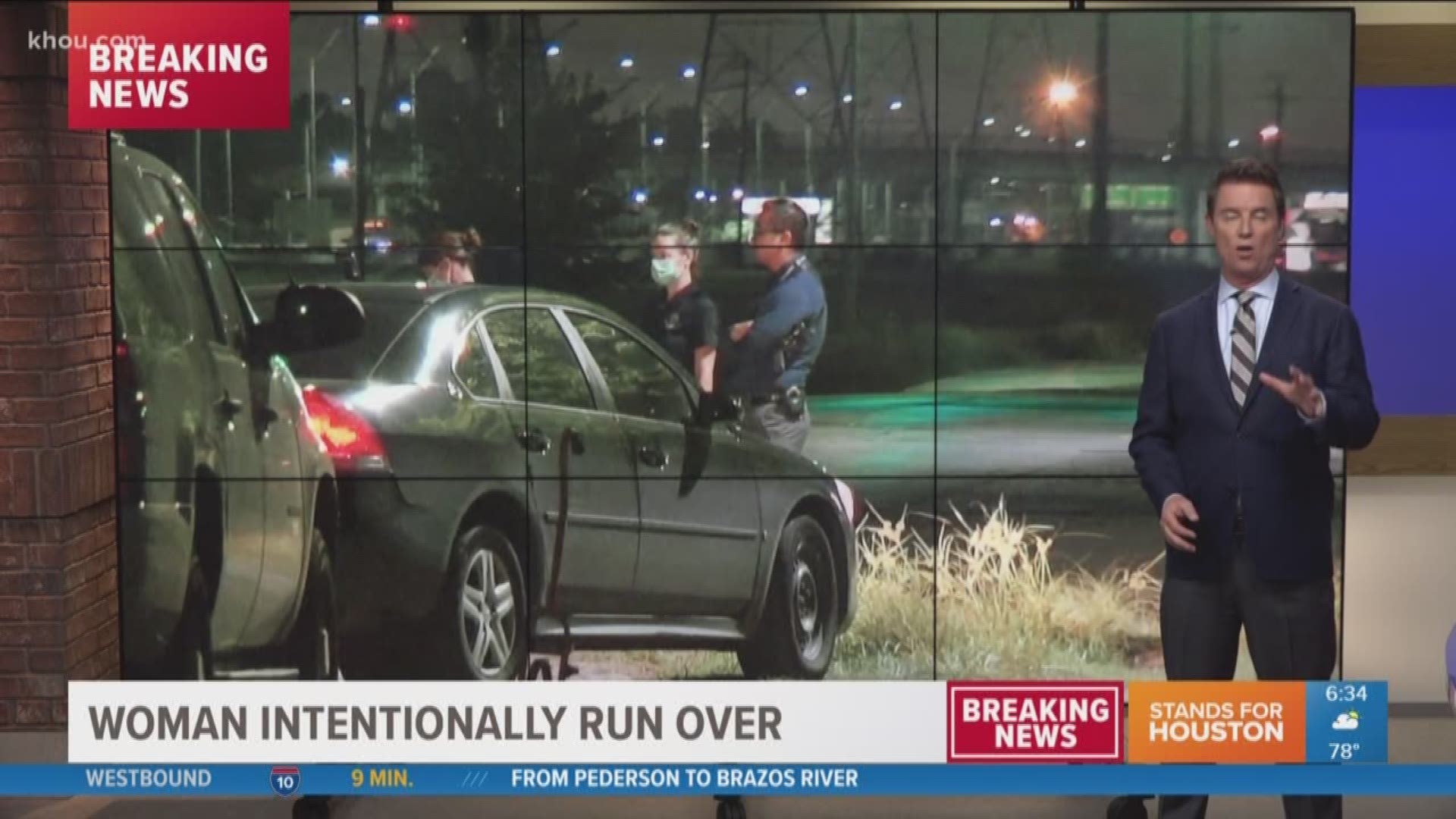 HPD: Man intentionally ran over, killed woman in N. Houston | khou.com