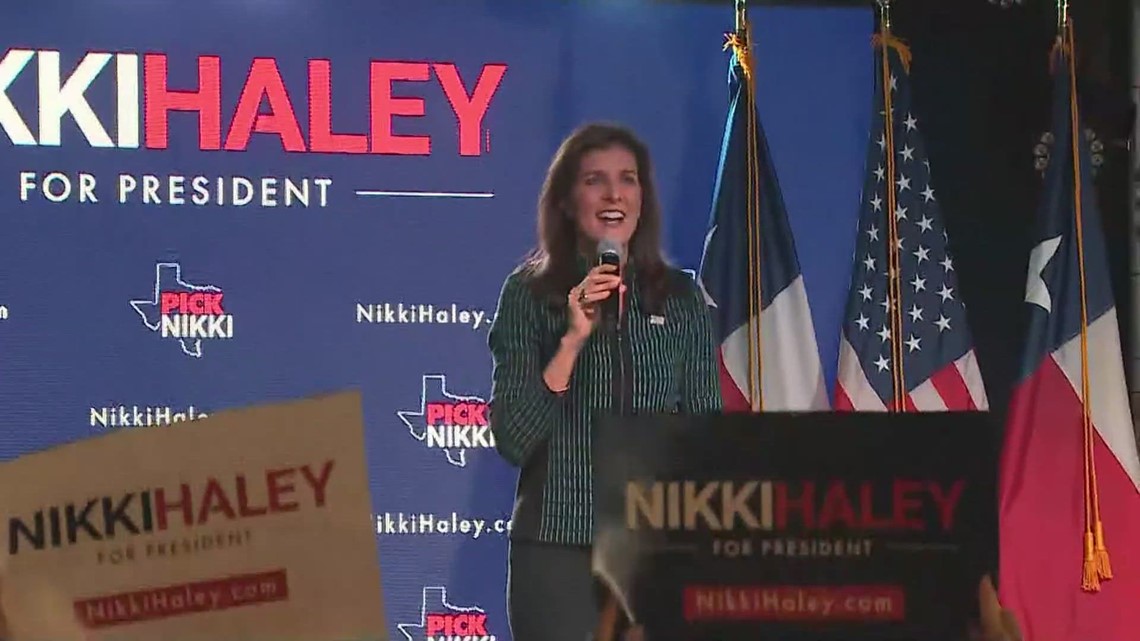 Nikki Haley Hosts Presidential Campaign Rally In Spring, Texas | Khou.com