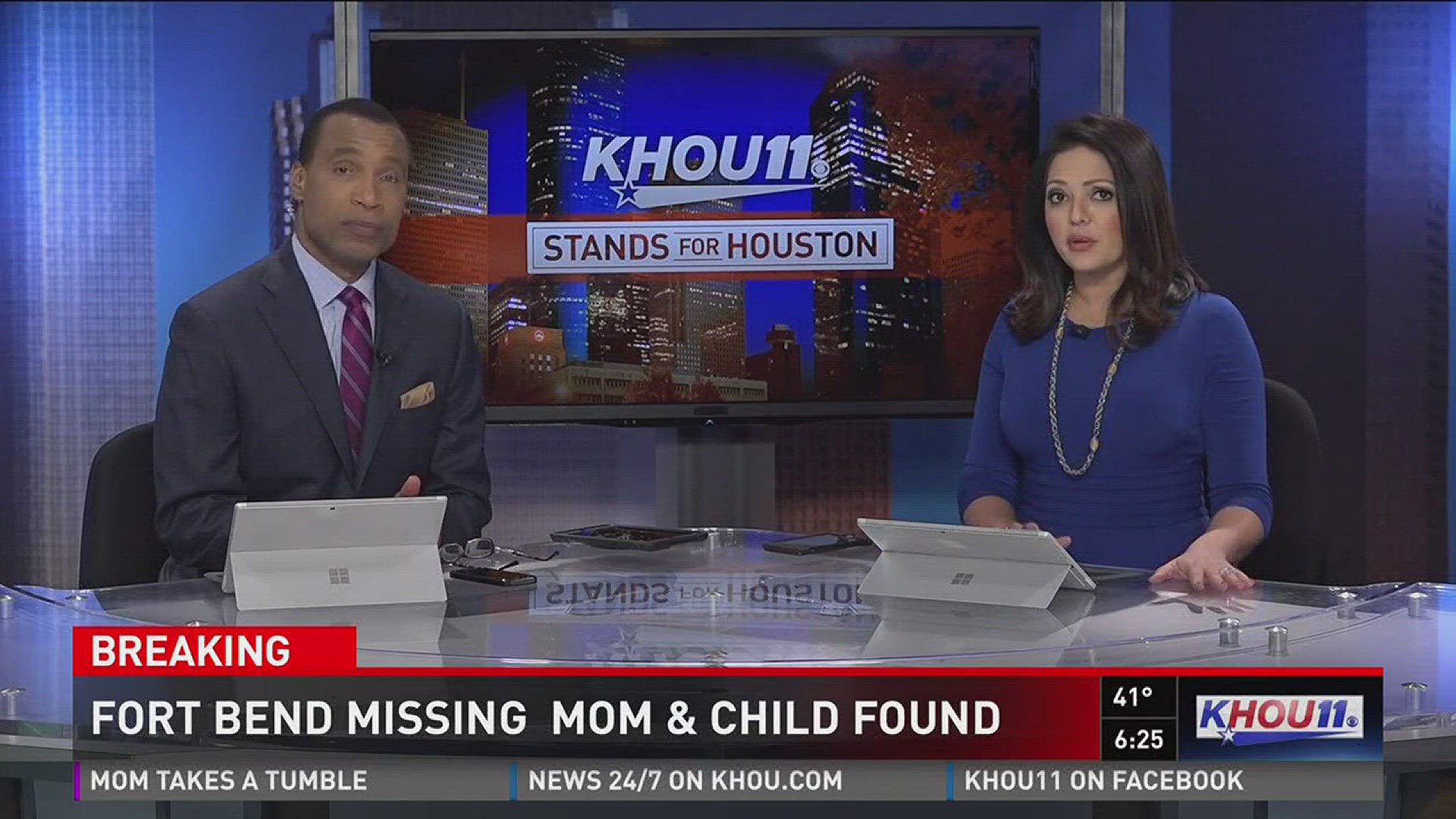 Authorities say a missing woman and her 2-year-old daughter have been found safe.