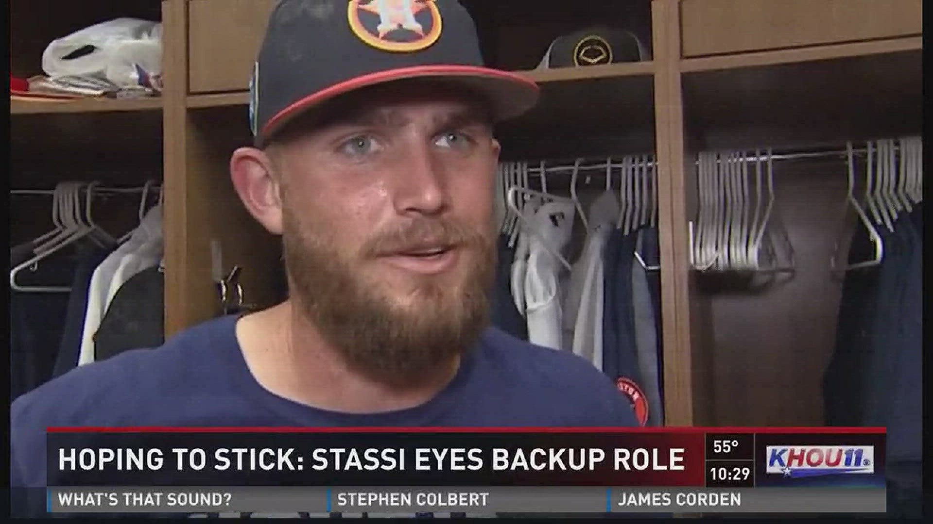 Catch Max Stassi is eyeing a backup role with the Houston Astros. KHOU 11 Sports' Daniel Gotera caught up with him at Spring Training.
