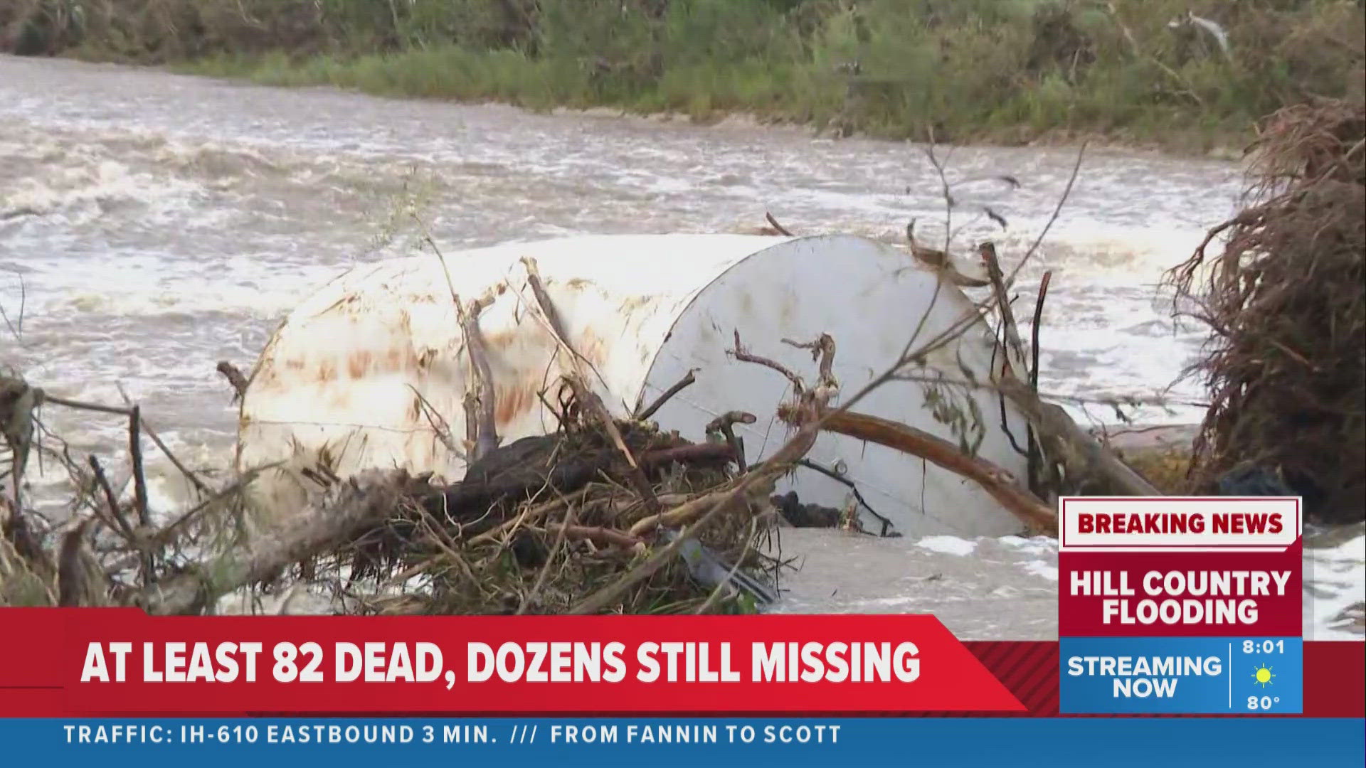 Update: At least 82 dead in Texas Hill Country flooding | khou.com