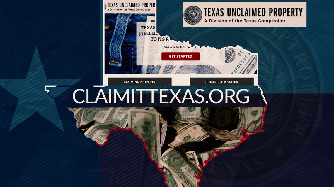 Texas memiliki situs web untuk memeriksa apakah negara berutang uang kepada Anda