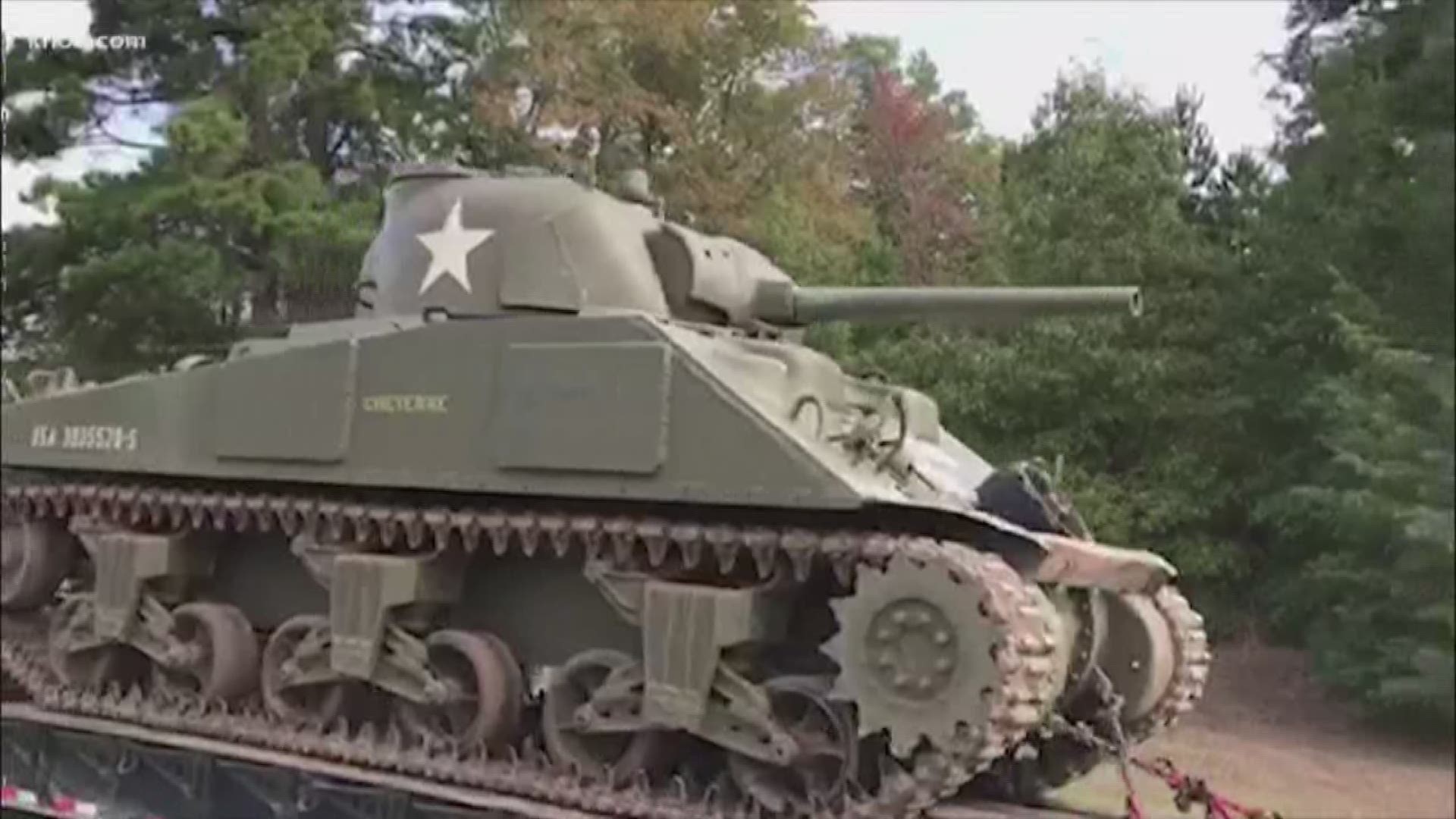 Tony Buzbee is giving a tank to his alma mater - Texas A&M University in College Station.