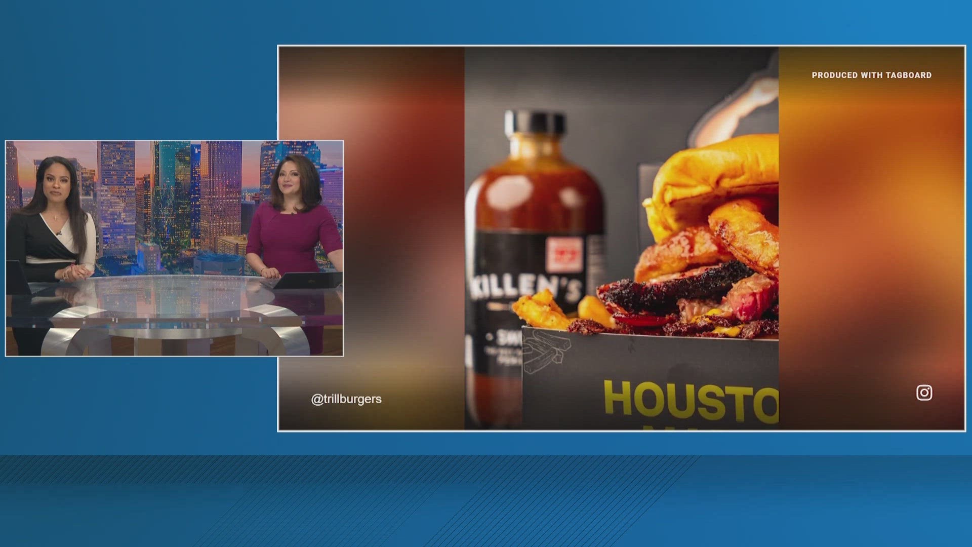 Trill Burgers and Killen's BBQ are teaming up at this year's Houston Livestock Show & Rodeo.