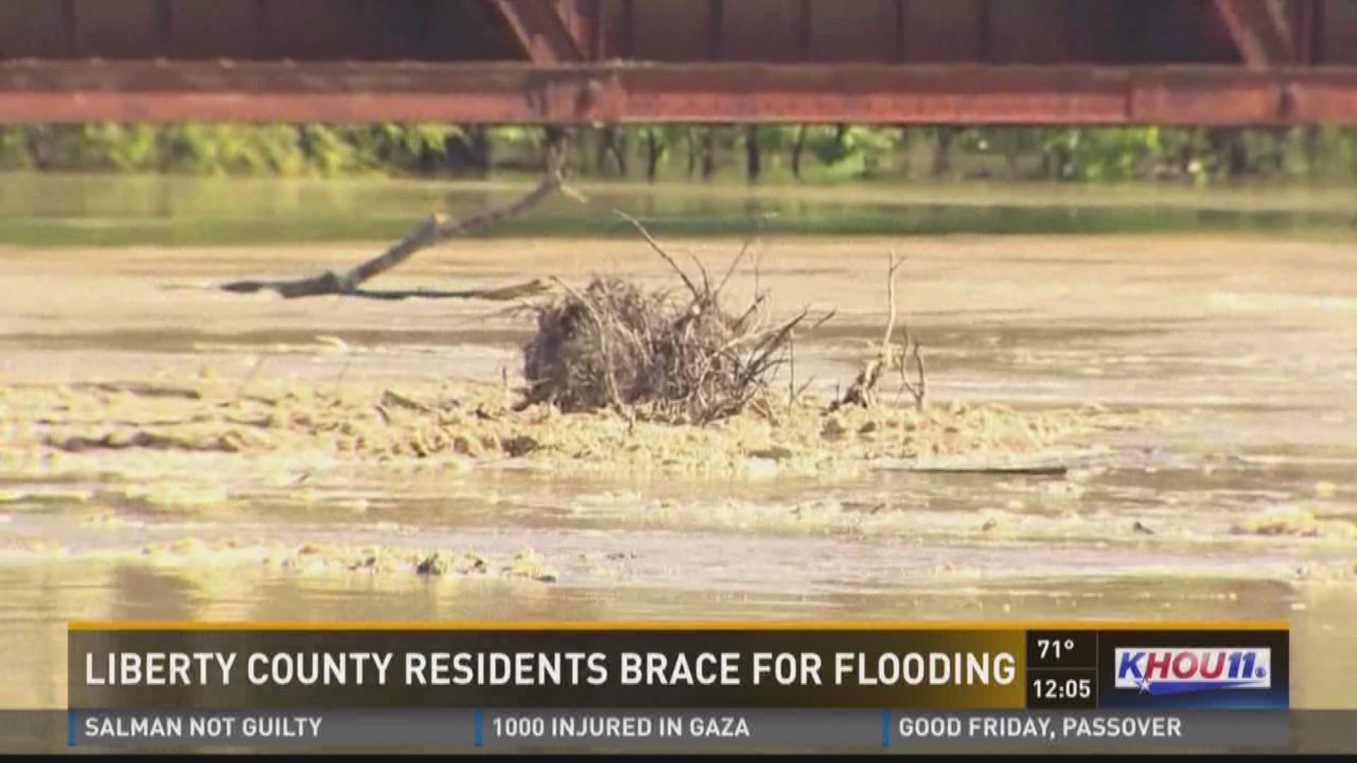 Liberty County Residents Brace For Flooding | Khou.com