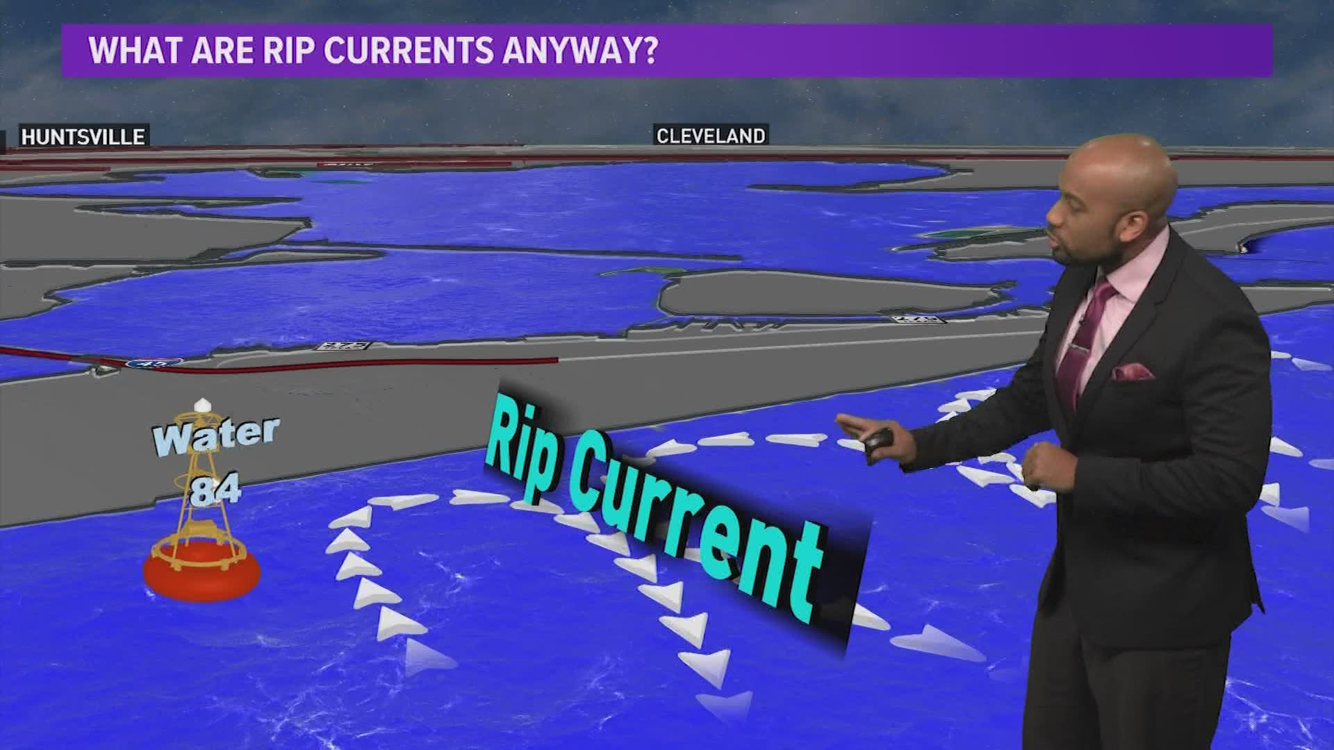 KHOU 11 Meteorologist Addison Green explains how rip currents form and what you can do if you get caught in one.