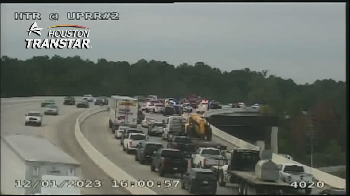 Chase along Hardy Toll Road in north Harris County ends in crash | khou.com