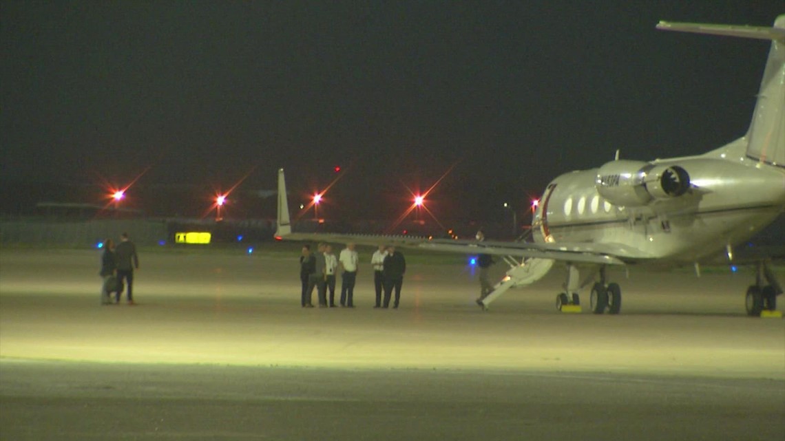 Breaking: Texan Trevor Reed arrives at San Antonio military base after being detained in Russia