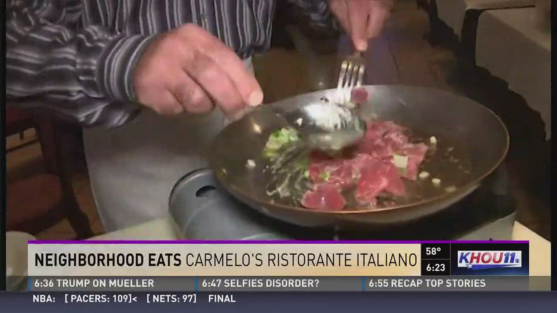 In Monday morning's Neighborhood Eats, we featured Carmelo's Ristorante Italiano.