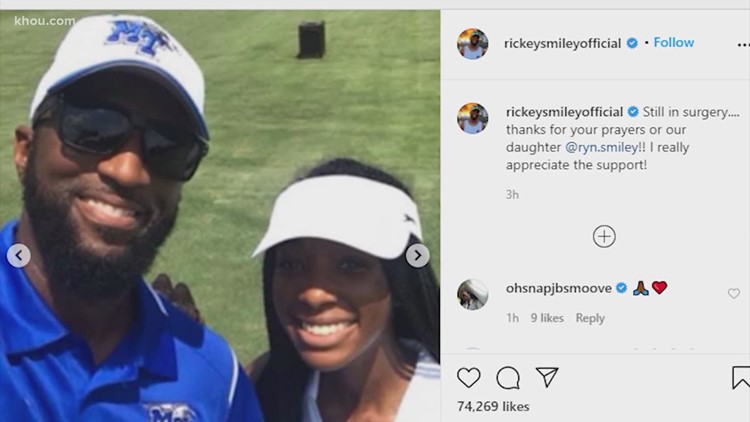 Comedian Rickey Smiley's daughter was shot three times; she