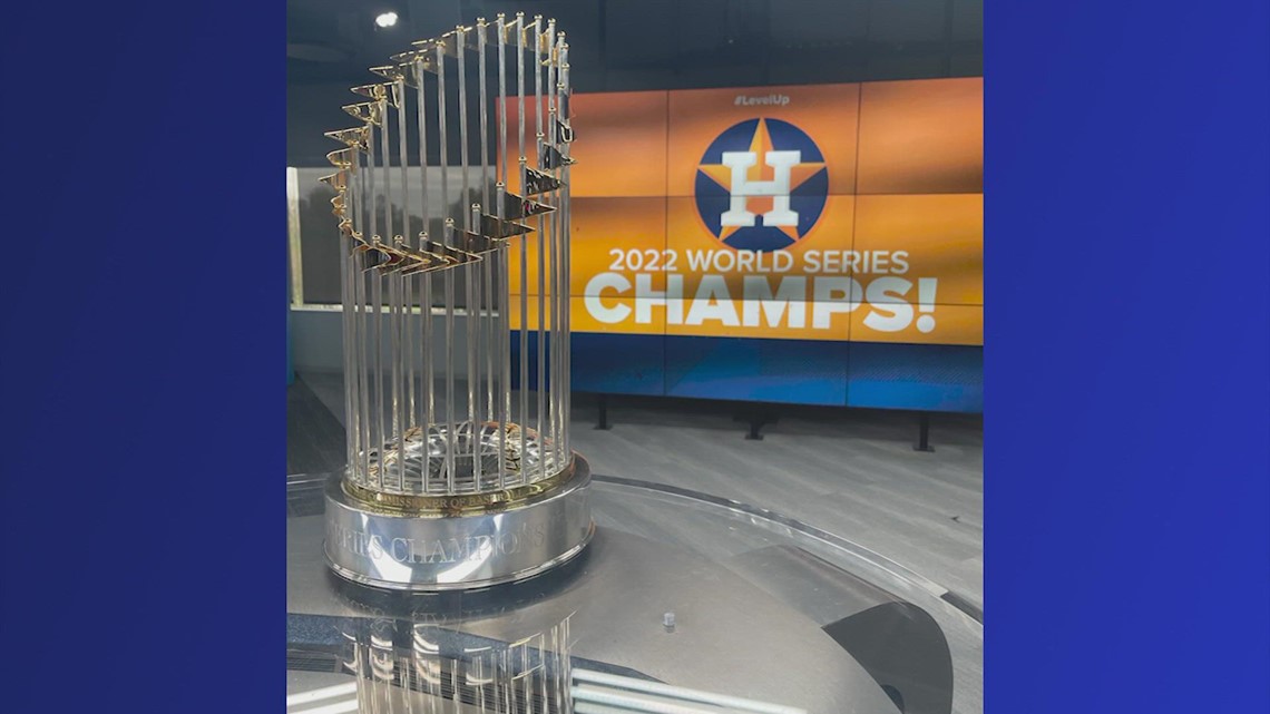 Astros World Series championship trophy to go on tour of Texas