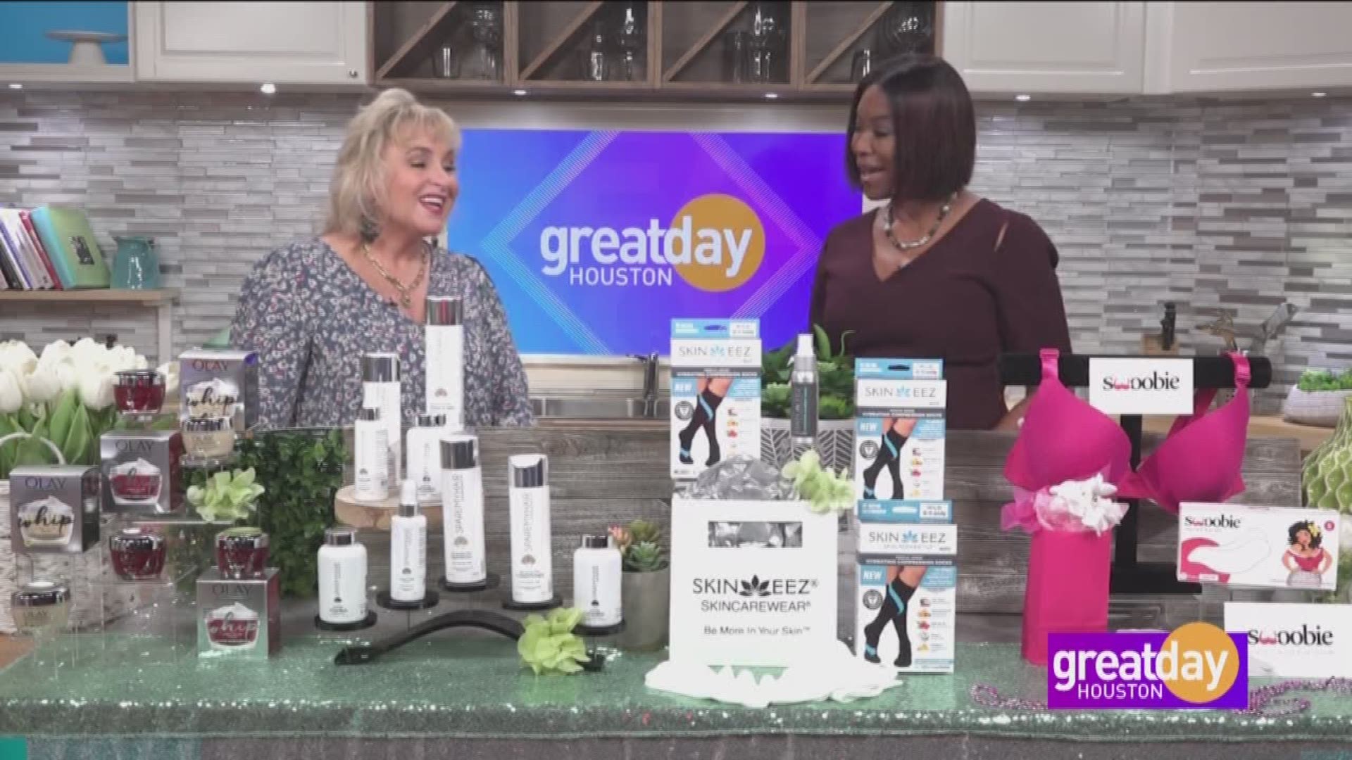 Lifestyle Expert Dawn McCarthy stopped by Great Day Houston with a variety of products owned or created by women.