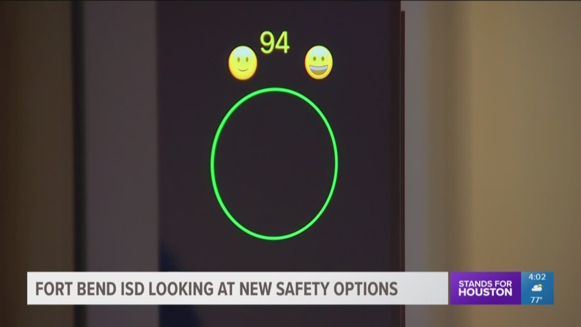 Facial recognition software just might be the newest hall monitor for Fort Bend ISD, it's one of the ways the district is looking at to improve security. 