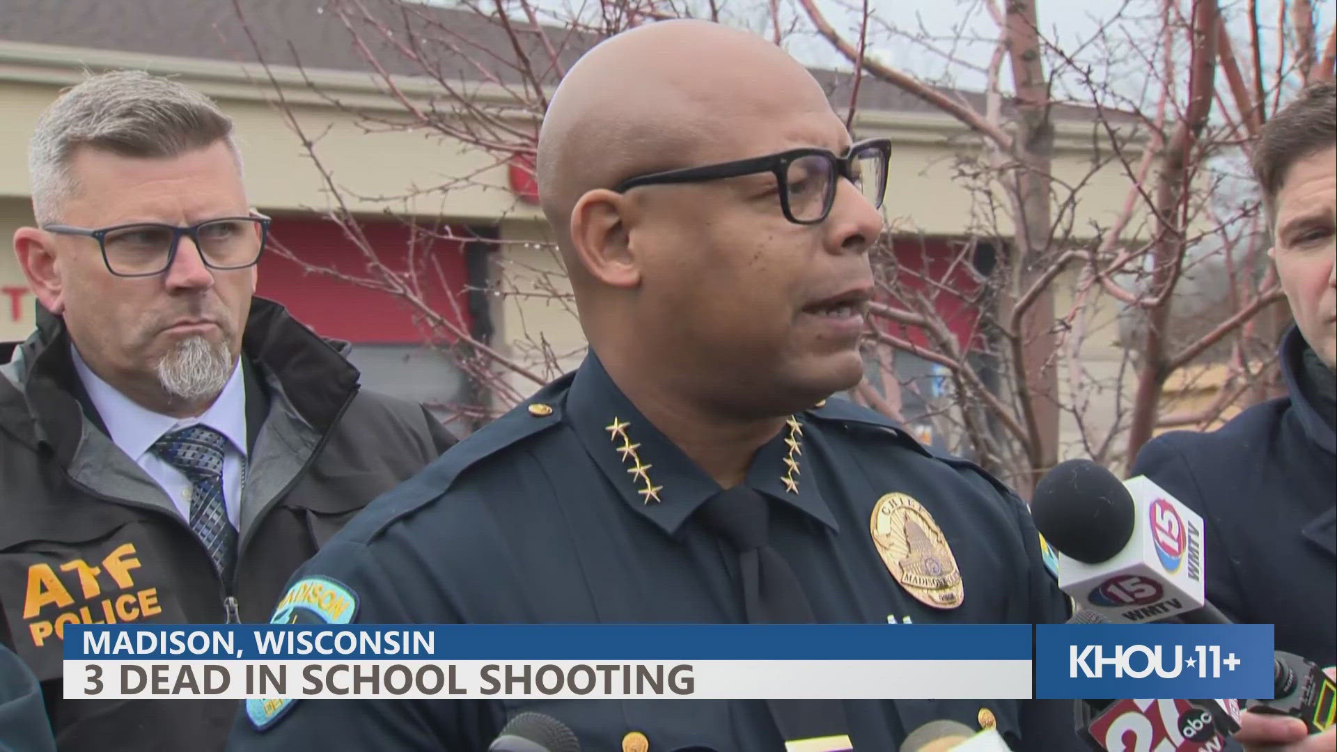 The shooting occurred at Abundant Life Christian School in Madison, the state capital, police said.