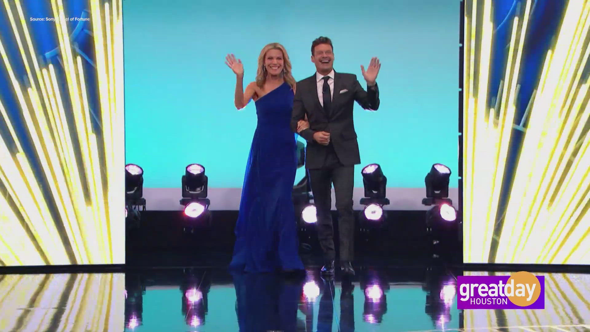 Deborah spoke with game show veteran Vanna White and her new co-host Ryan Seacrest about what to expect with this new season of "Wheel of Fortune".