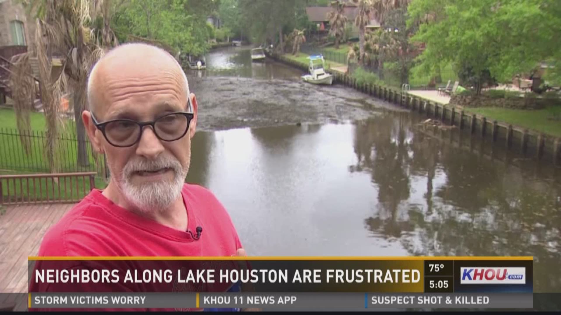 Neighbors along Lake Houston where water was released Tuesday are frustrated with the city's decision to lower the lake.