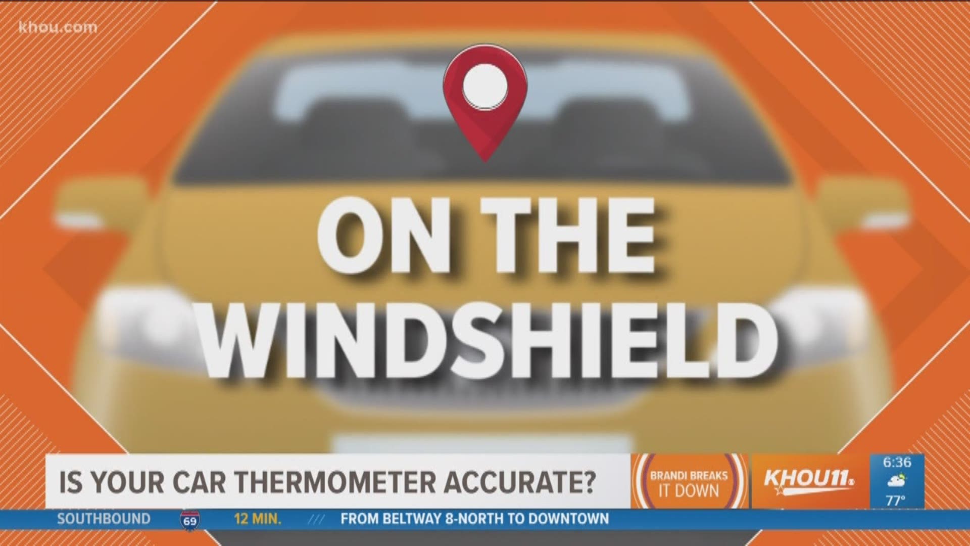 Why is your car thermometer always different from the actual temperature?