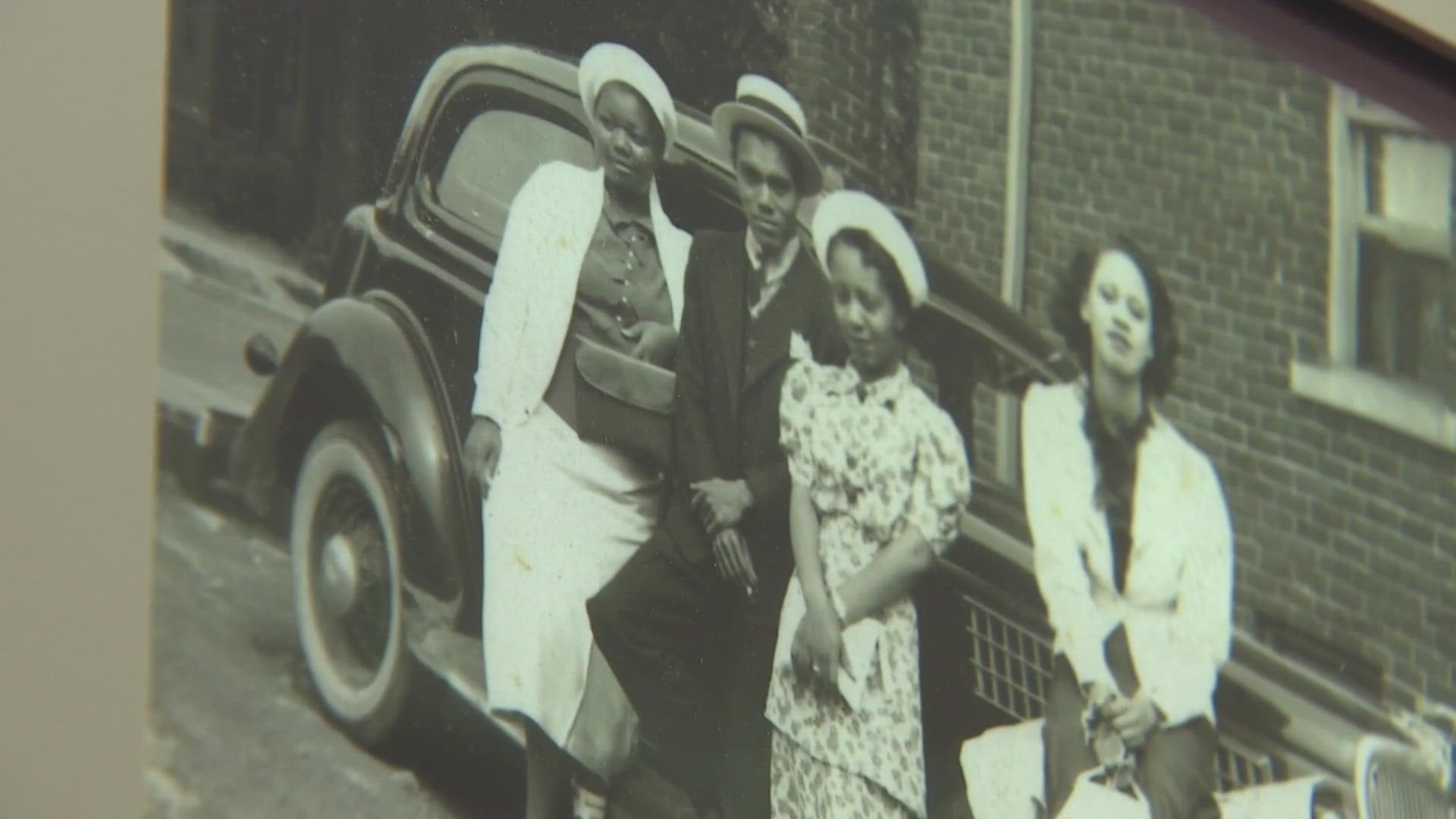 The galleries inside the African-American Library at the Gregory School are lined with photos that capture moments in time in Houston's Black community.