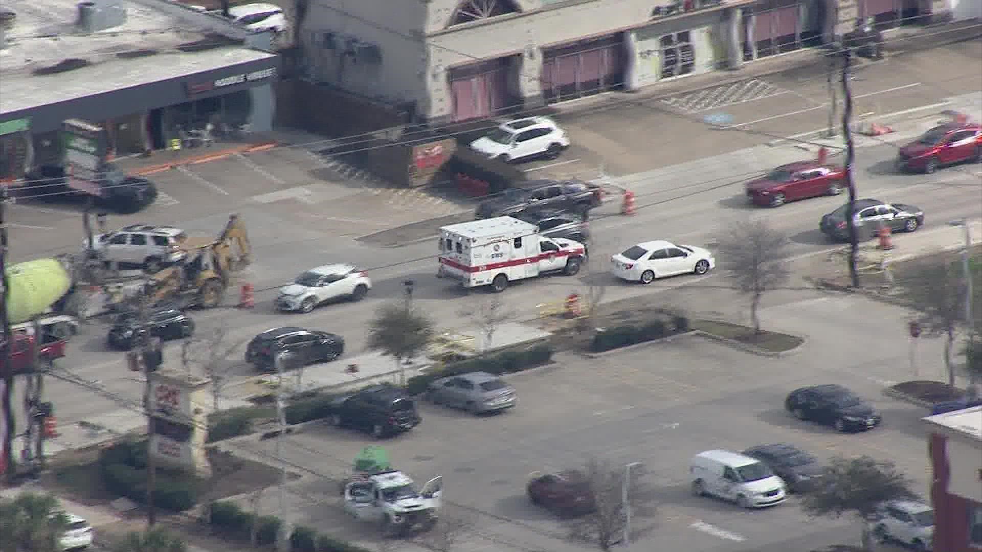 The ambulance was reportedly stolen from HFD Fire Station #17, which is east of downtown, the department said.