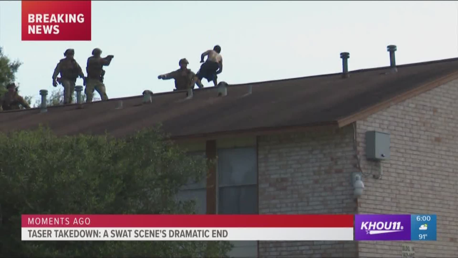 Taser takedown after man refuses to come down from roof
Remains at Fort Bend county construction site
Weekend weather forecast