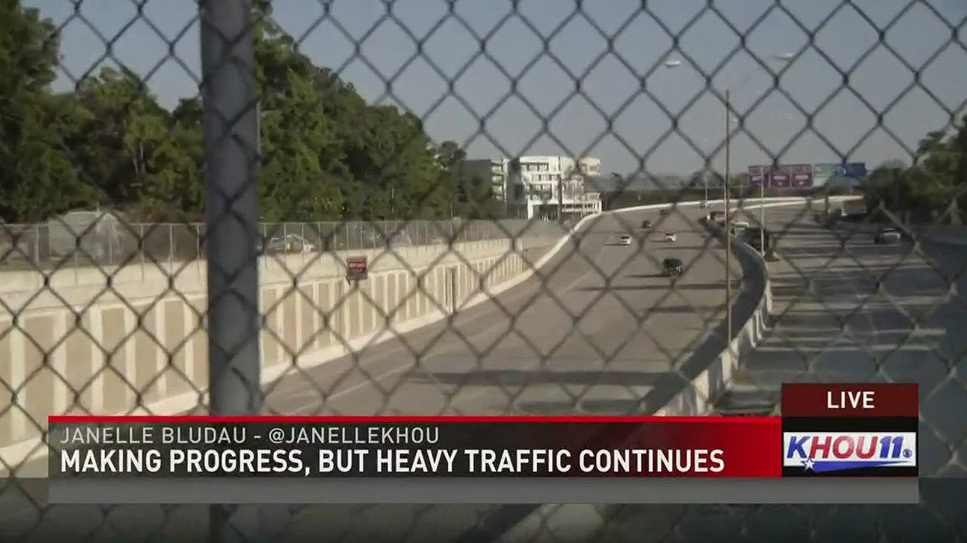 Harris County Toll Road officials said all northbound lanes of the Sam Houston Tollway opened shortly after 5:30 p.m. Thursday.