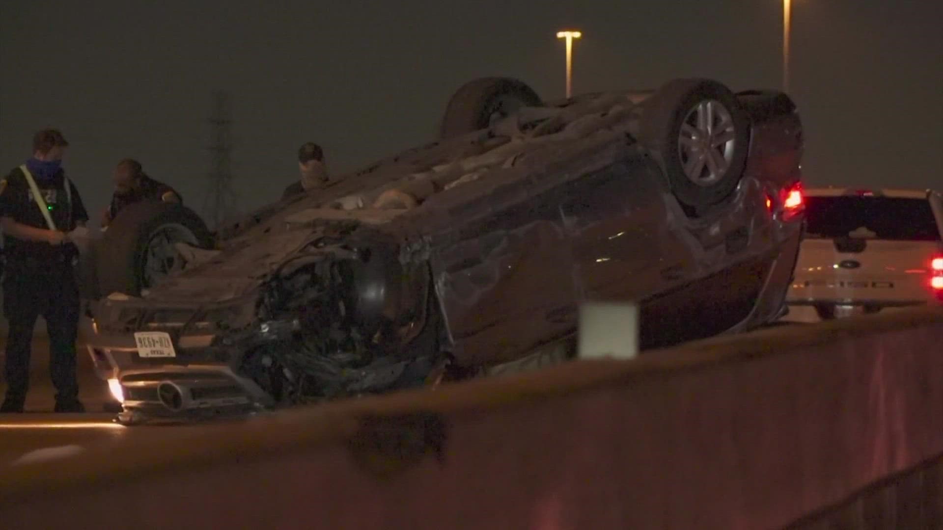 Hpd Passenger Ejected From Crash On North Loop