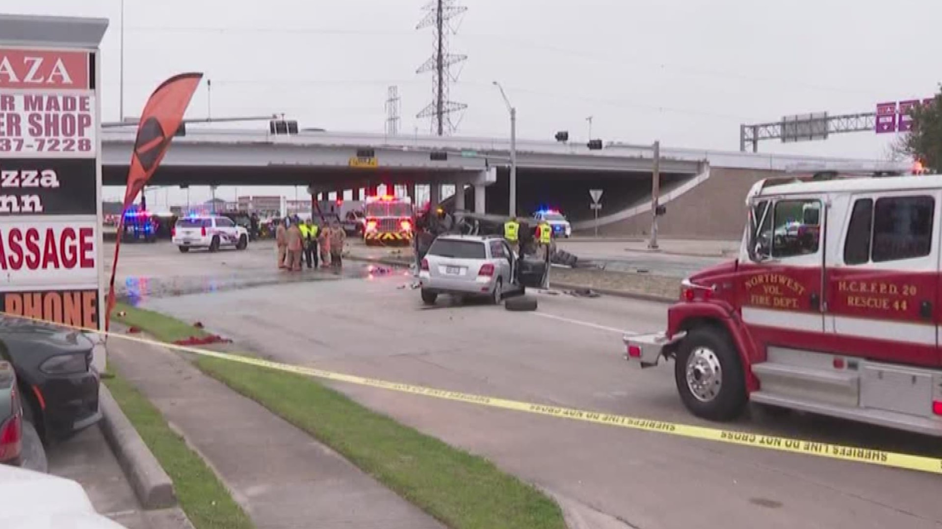 3 dead, several others injured in crash on Antoine at Beltway 8 feeder ...