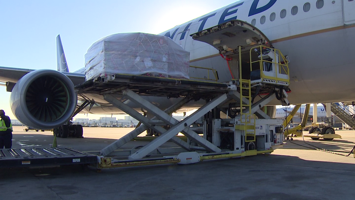 United Airlines shipping COVID19 vaccines across United States