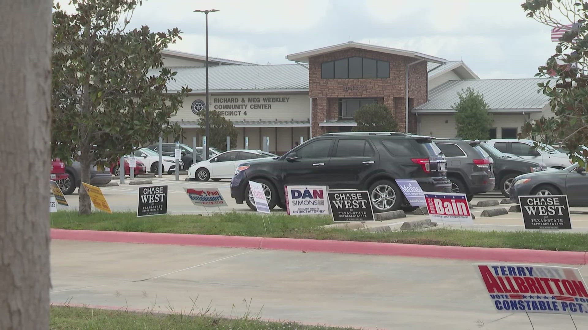 Records show Harris County's two busiest polling places are the Richard and Meg weekly Community Center and Juergens Hall, both in Cypress.