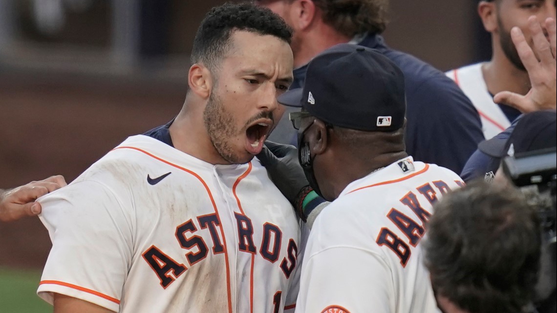 Carlos Correa's walk-off HR leads Astros to Game 5 win over Rays