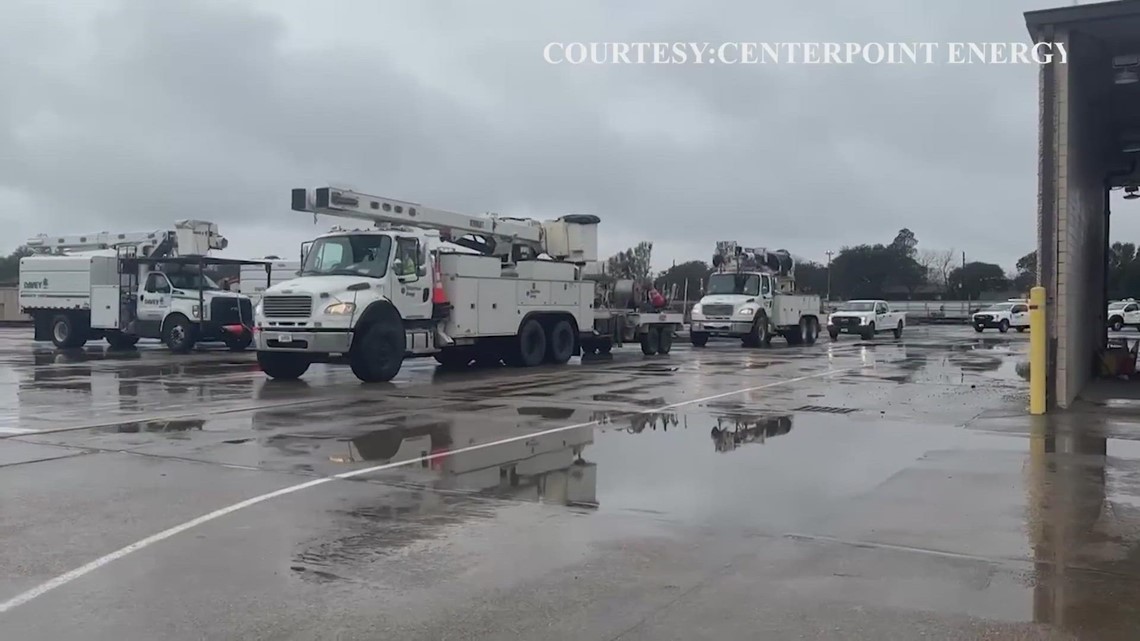 Pemadaman listrik Texas: CenterPoint mengirim kru dari Houston untuk membantu