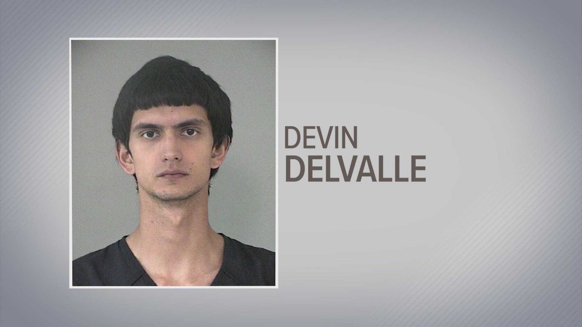 Devin Delvalle, 20, is charged under the new law that cracks down on Texas drivers involved in crashes leading to the injury or death of a person at a crosswalk.
