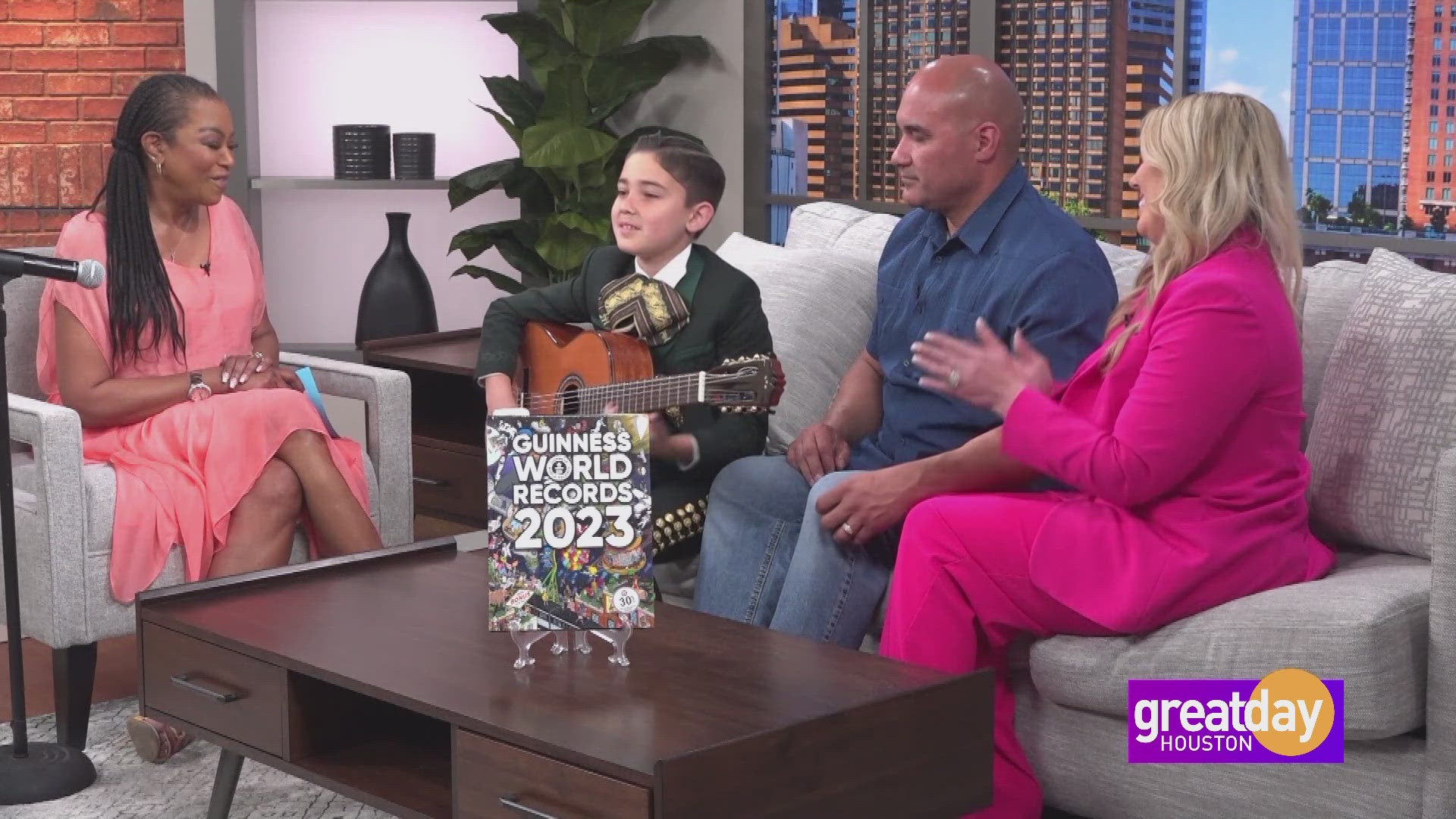 The "World's Youngest Professional Mariachi" joined Great Day to share his musical journey.