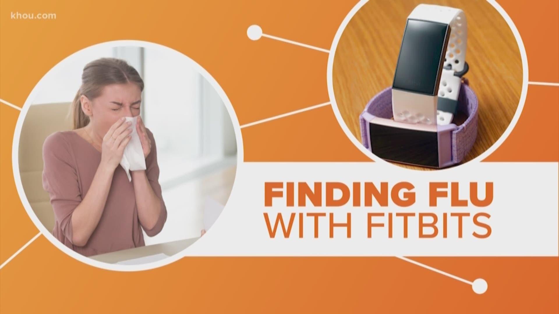 We use Fitbits to track our steps, and our fitness. But could it track your next fever? Janelle Bludau connects the dots.
