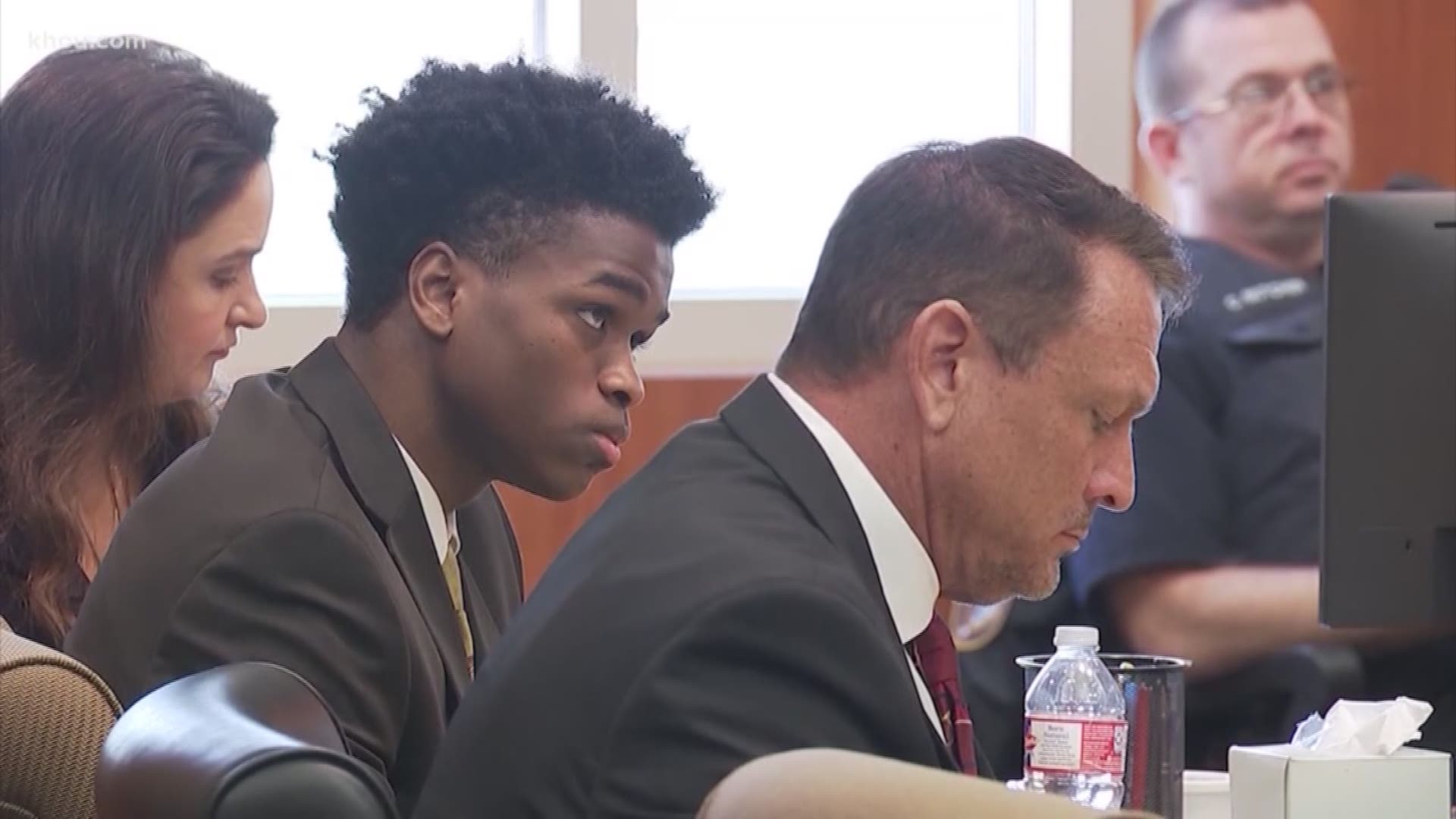 Jurors in the capital murder trial of Antonio Armstrong sent two notes to the judge Friday saying they were deadlocked. The judge told them to keep trying. Armstrong is on trial for the 2016 shooting deaths of his parents.