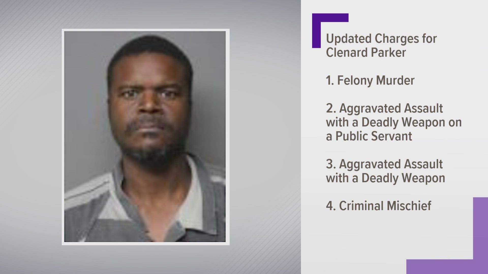 Clenard Parker is accused of intentionally crashing a big rig into a Texas DPS office in Brenham after he was denied a Commercial Driver's License.