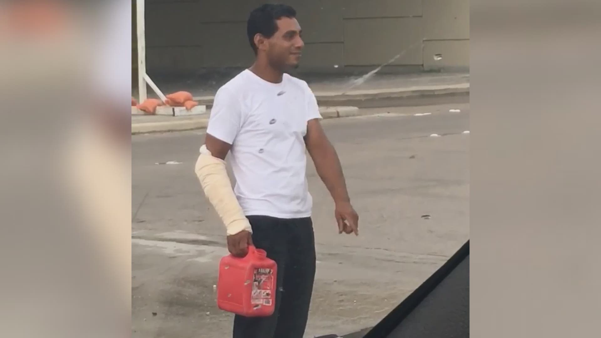 Luz Garcia is known as the Gas Can Man throughout the Clear Lake, Webster and League City area for has panhandling ploy of acting like a driver who's run out of gas. But drivers say Garcia takes it to the extreme and harrasses people for money. (Videos: R