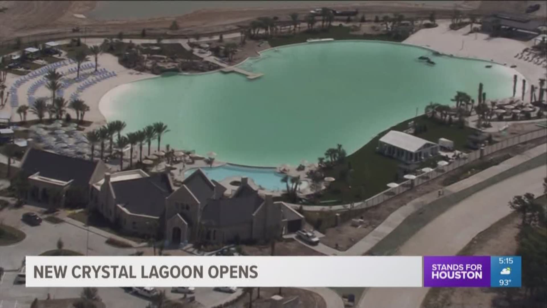 Crystal Lagoon in Humble neighborhood expected to open next month