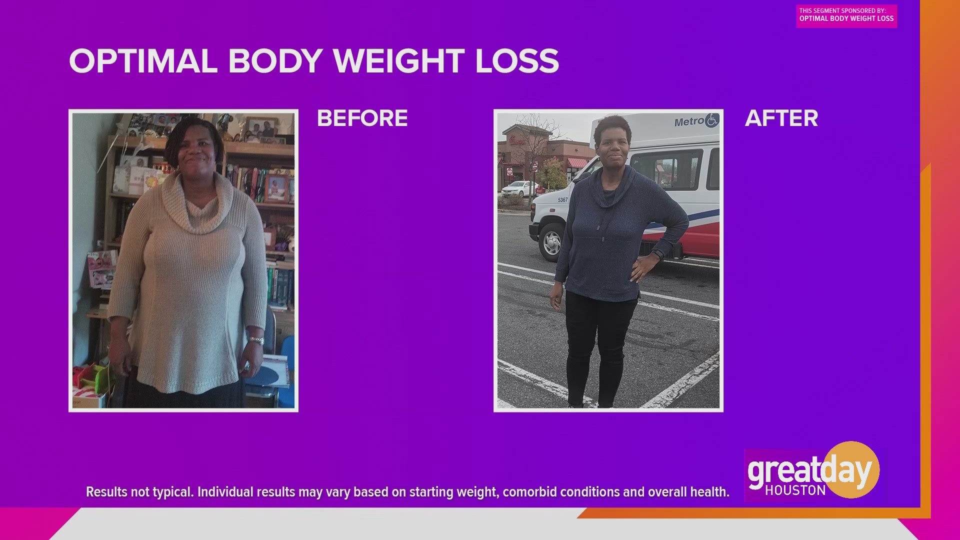 Optimal Body Weight Loss creates personalized programs designed to drop the pounds for good