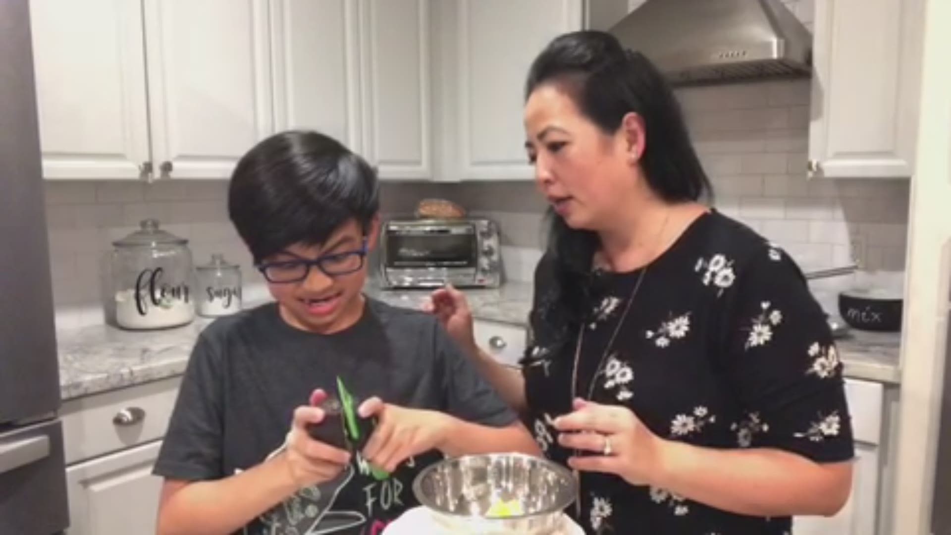 The slicer was only $10 and looked promising. So, we recruited help from Christine Nguyen in Sugar Land.