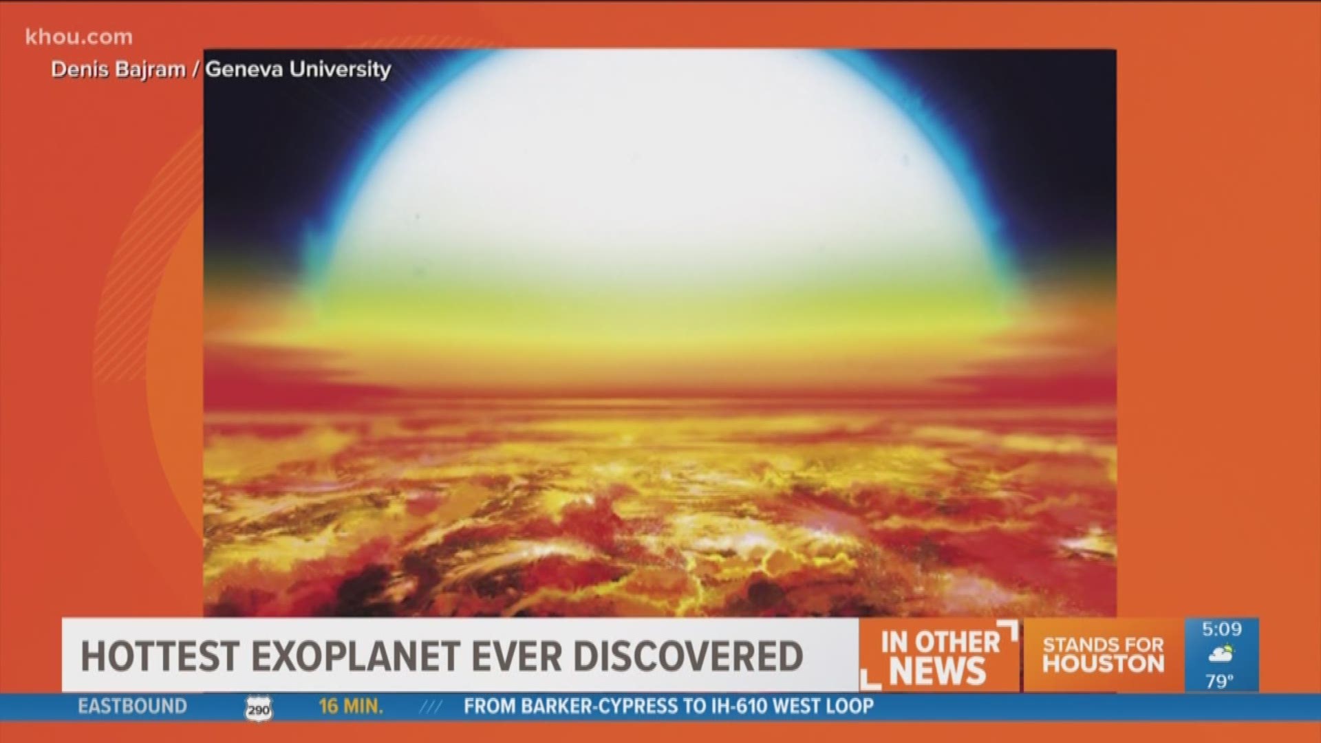 Hottest planet discovered