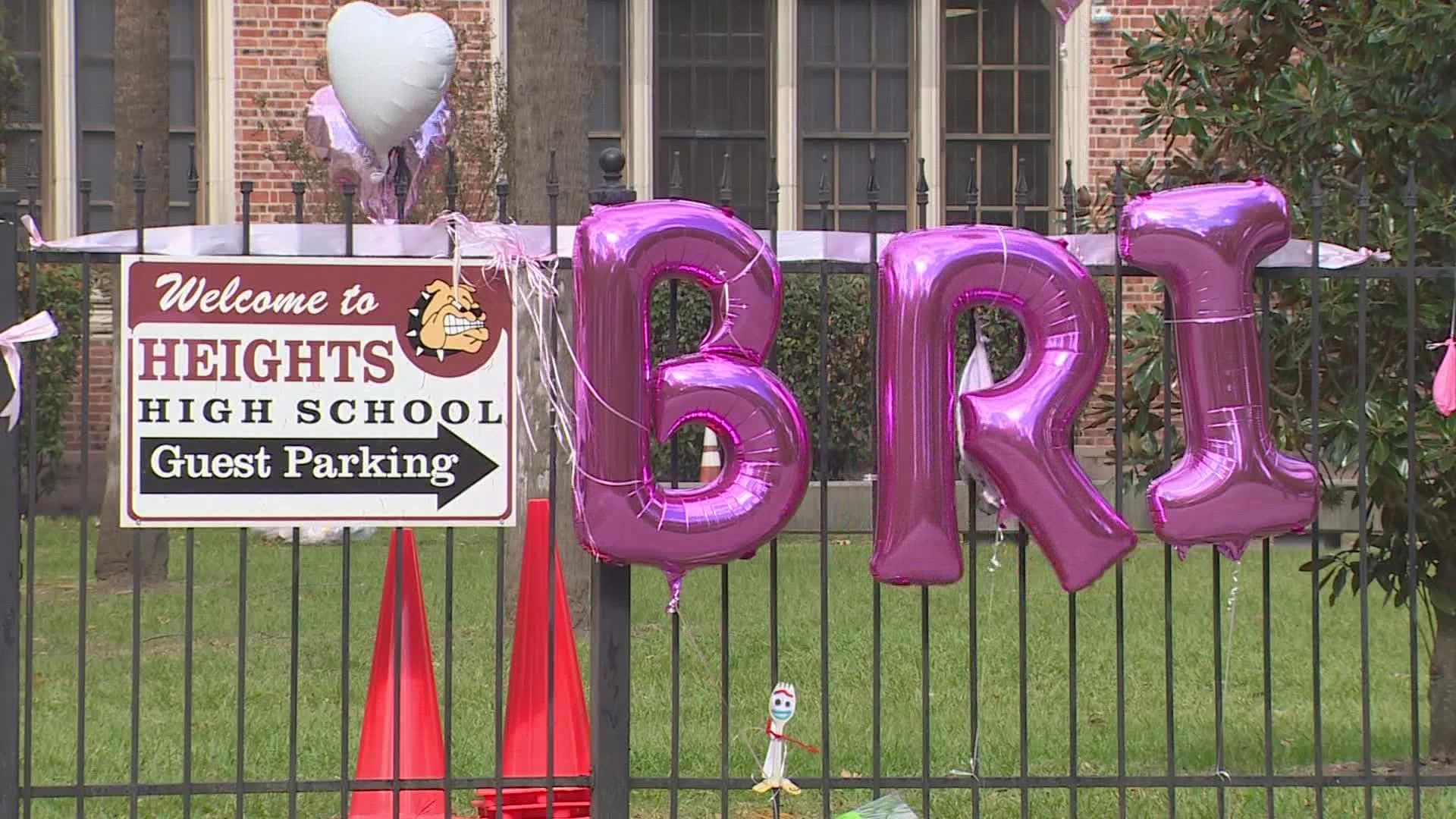Brianna Rodriguez was 16. She loved to dance. On Wednesday, her classmates and members of the community came together to honor her memory.