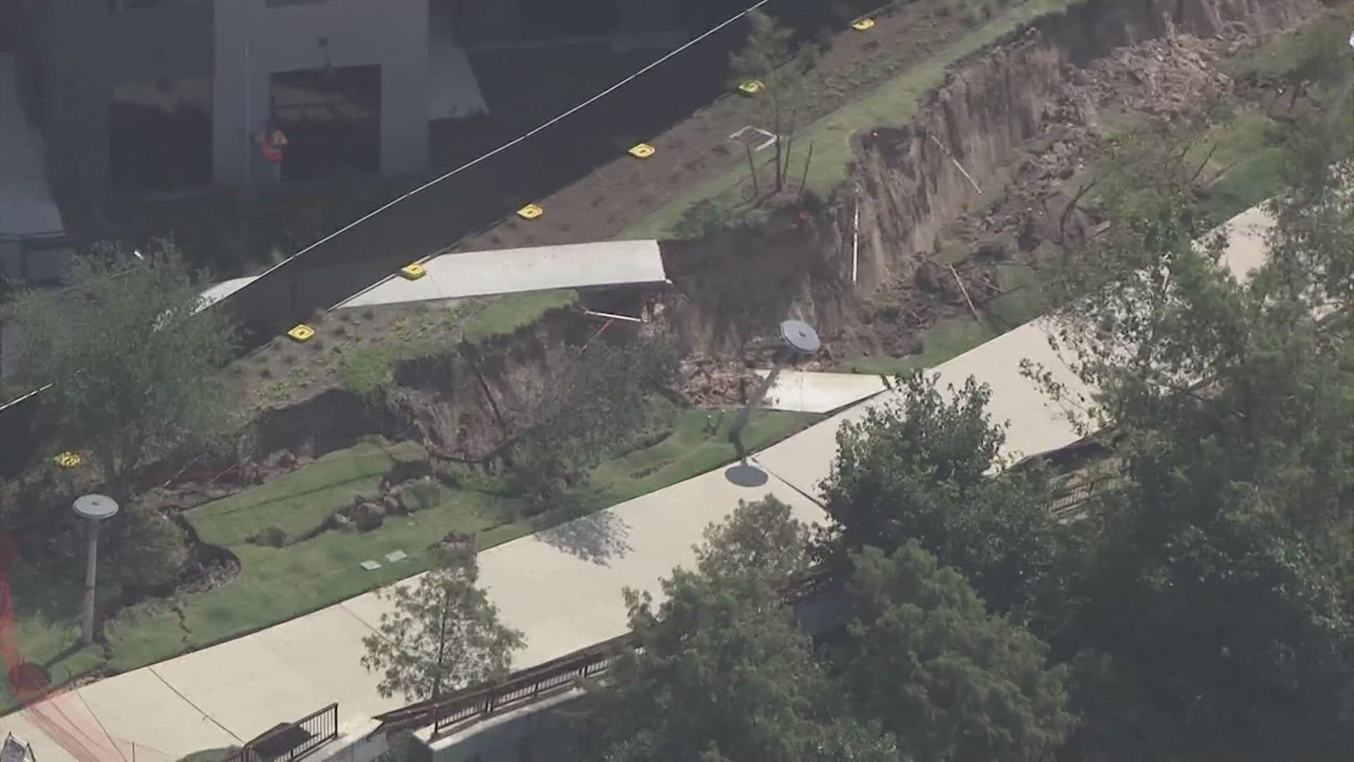 Engineers are investigating the cause of the collapse near the East River mixed-use development in Houston's Fifth Ward.