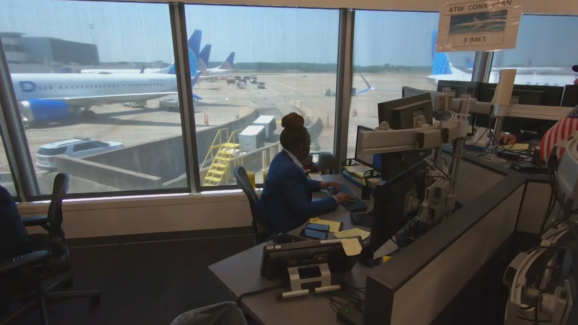 Jason Miles gives a behind-the-scenes look at how airlines manage their flights and gates.