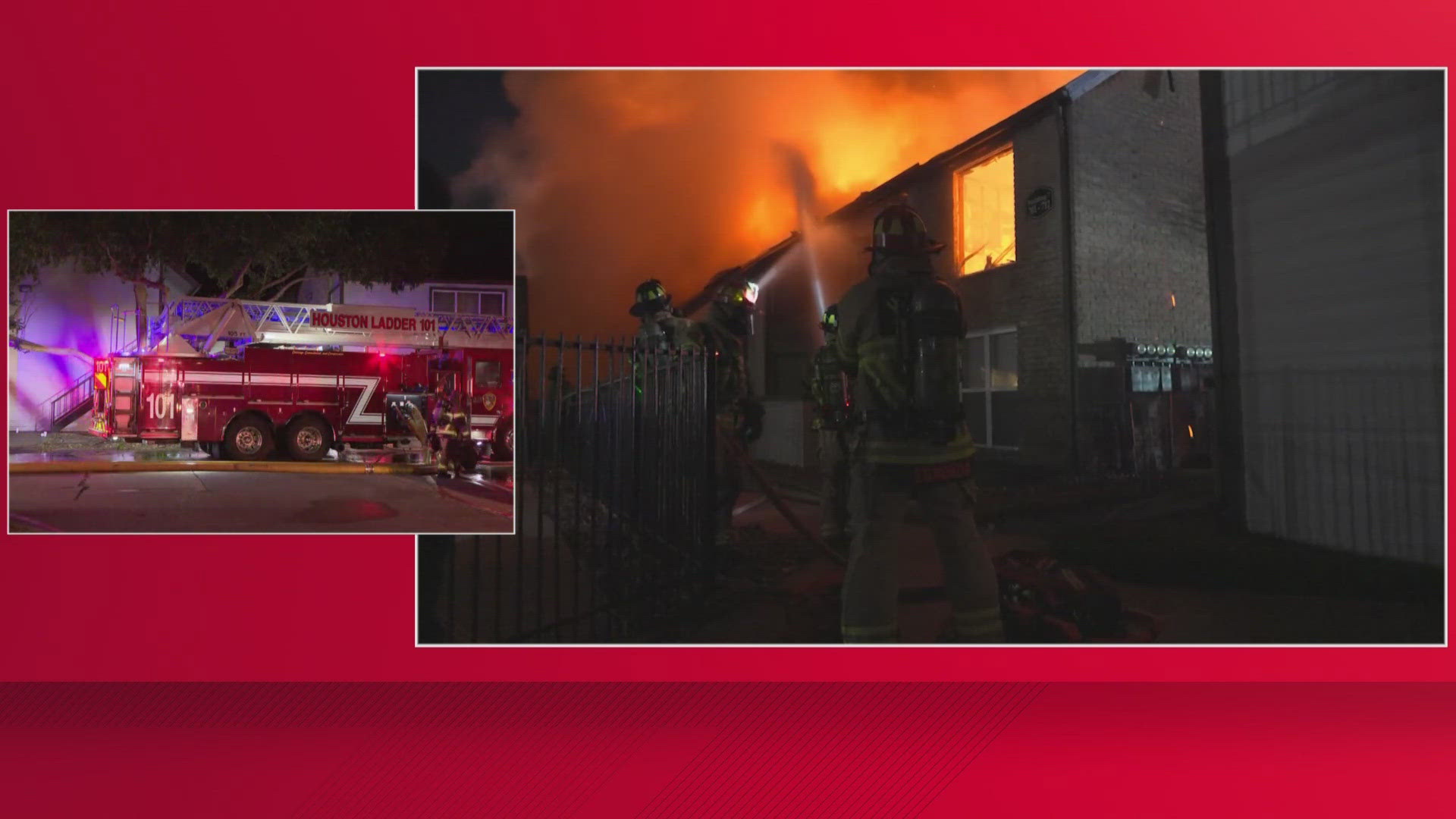 Breaking: Firefighters respond to large fire at apartments in Kingwood ...