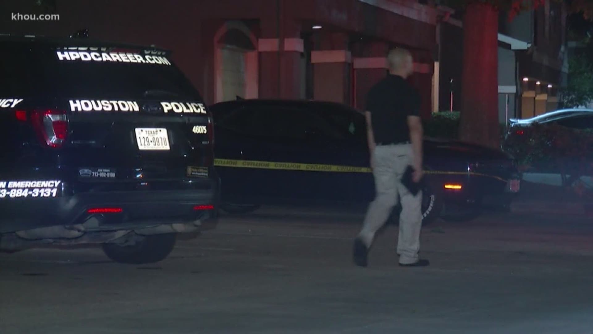 A woman who had been reported missing was found dead inside a car at a west Houston apartment complex overnight.