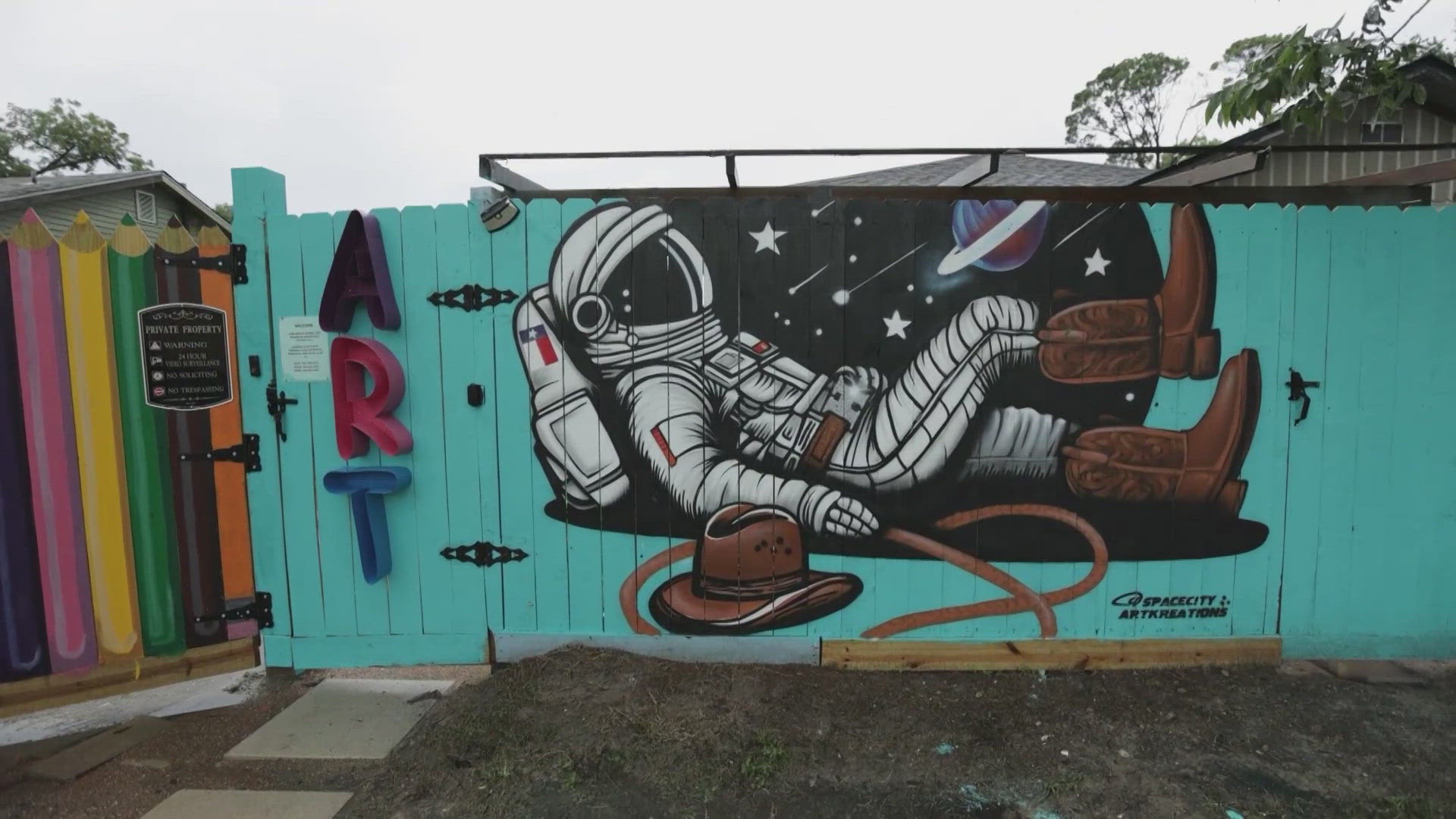 Roni Cabrera saves her nonprofit art studio by transforming her childhood home into a creative hub.