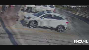 HPD: Suspect carjacks woman and child while husband is inside convenience store