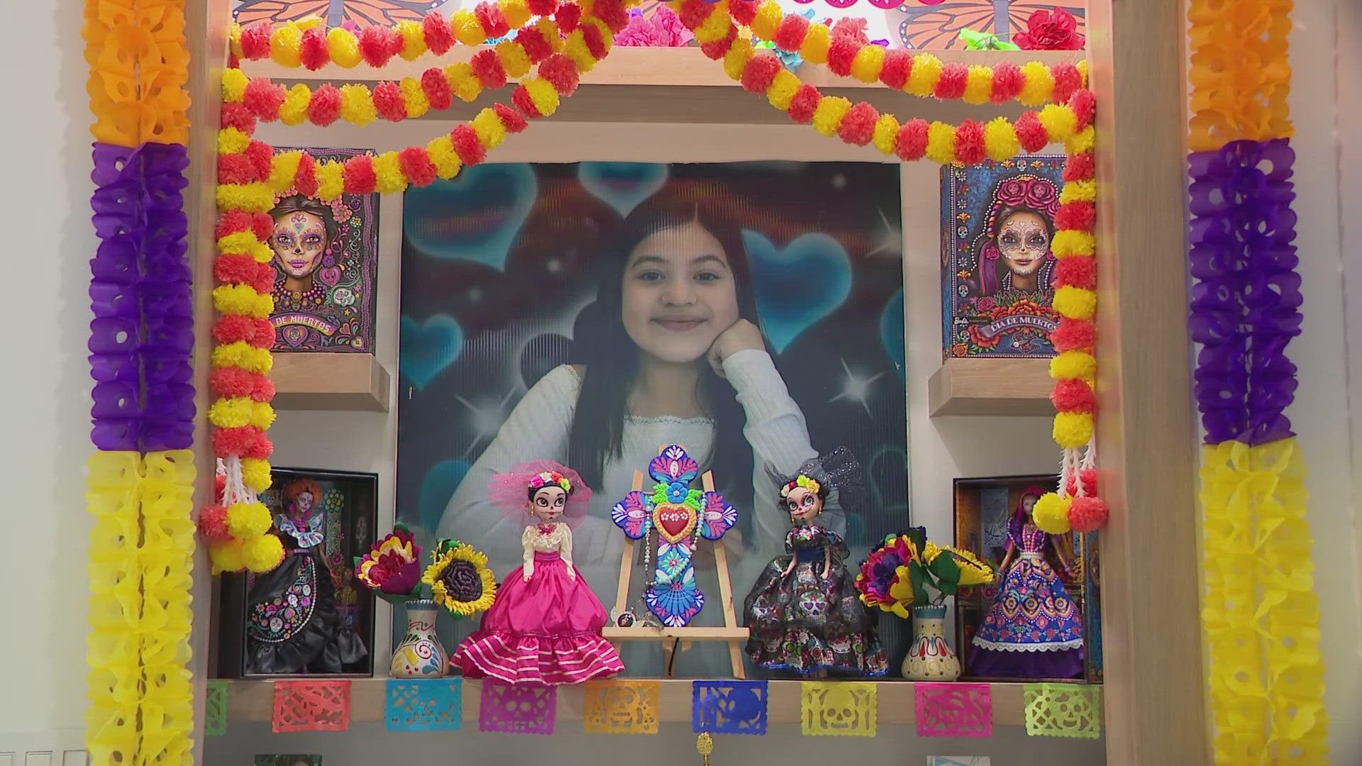 Día de Los Muertos is around the corner and some local families have already started making altars to honor those who have passed, including the Alvarez family.